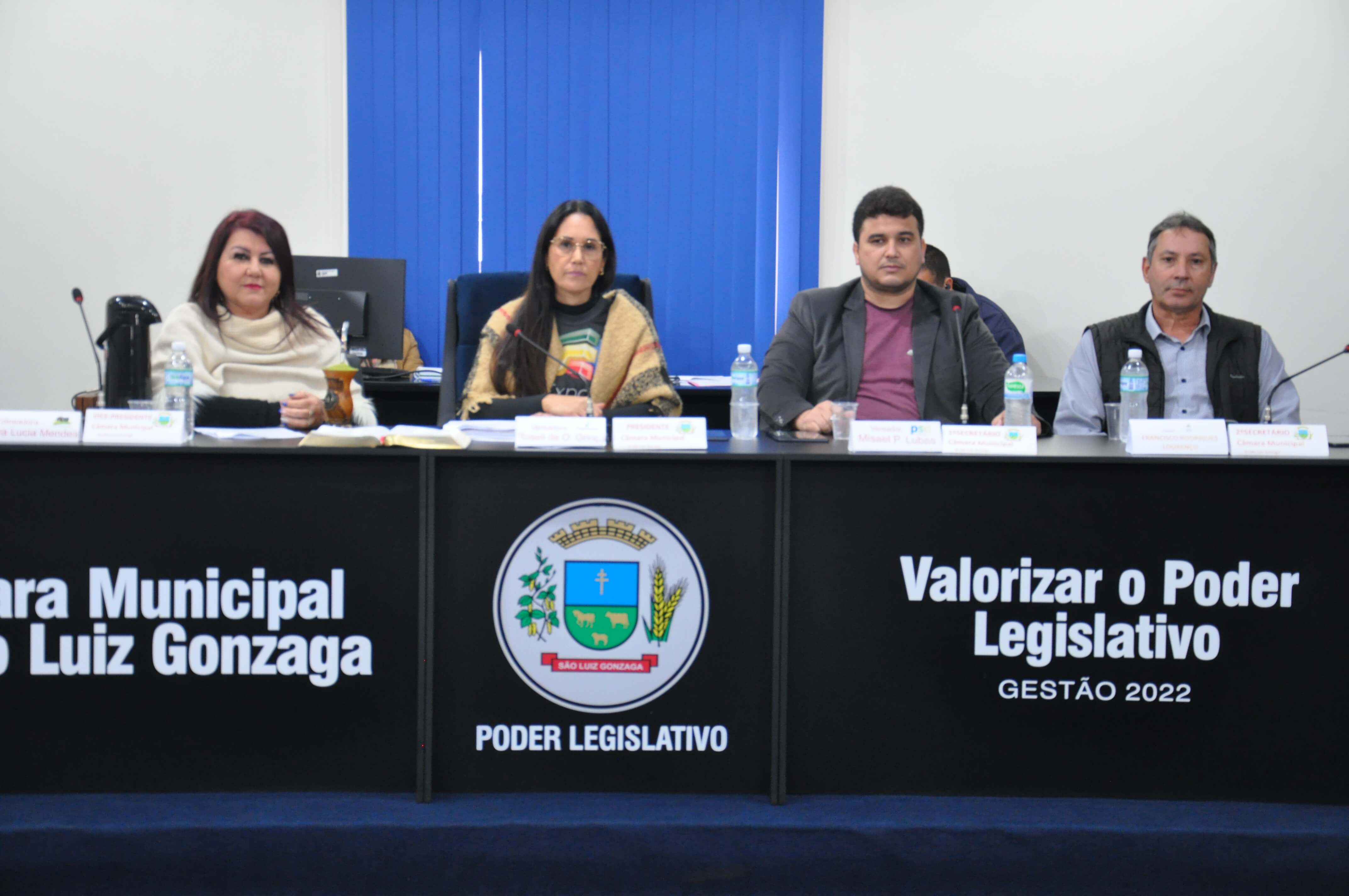 Realizada a 18ª Sessão Ordinária da Câmara de São Luiz Gonzaga 