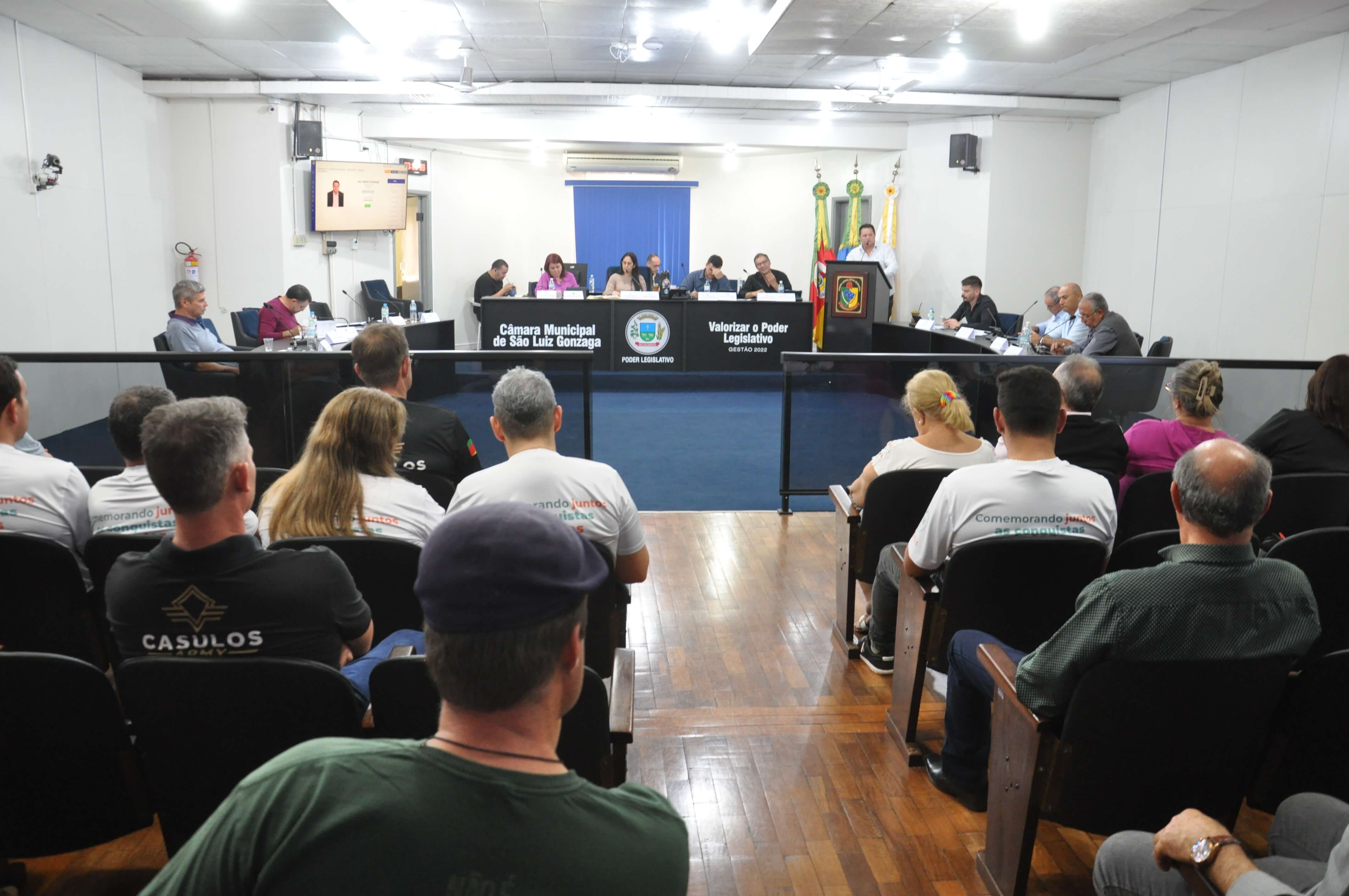 Realizada a 27ª Sessão Ordinária da Câmara Municipal de São Luiz Gonzaga