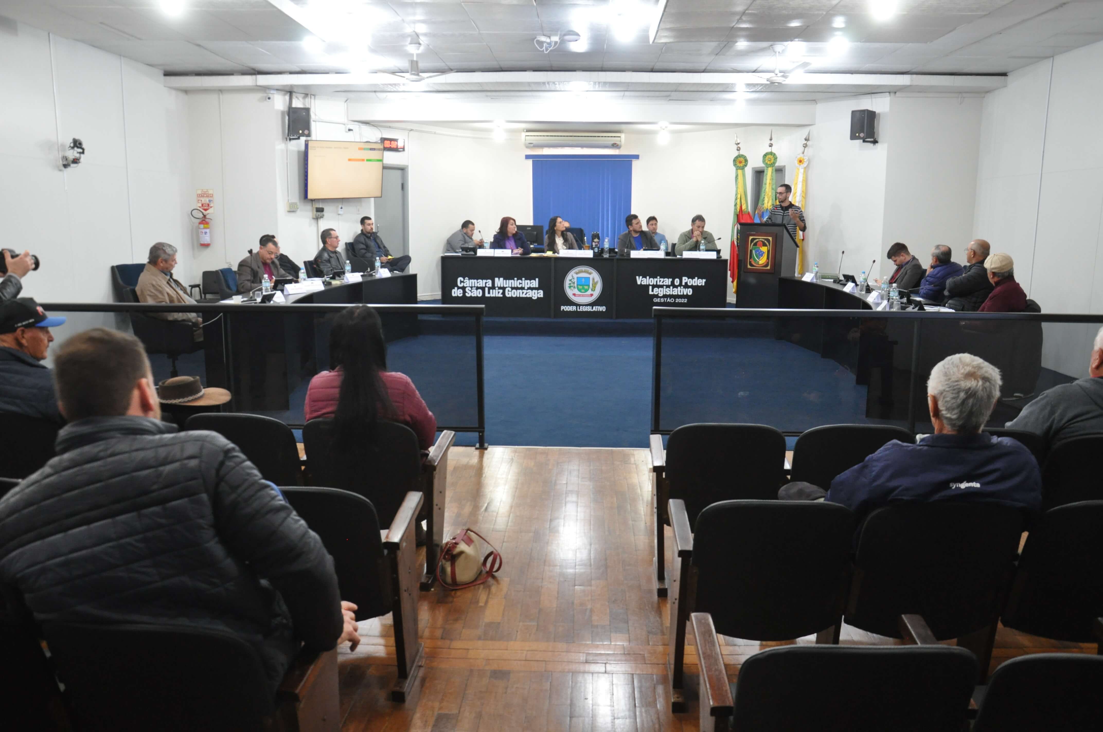 Realizada a 28ª Sessão Ordinária da Câmara Municipal de São Luiz Gonzaga