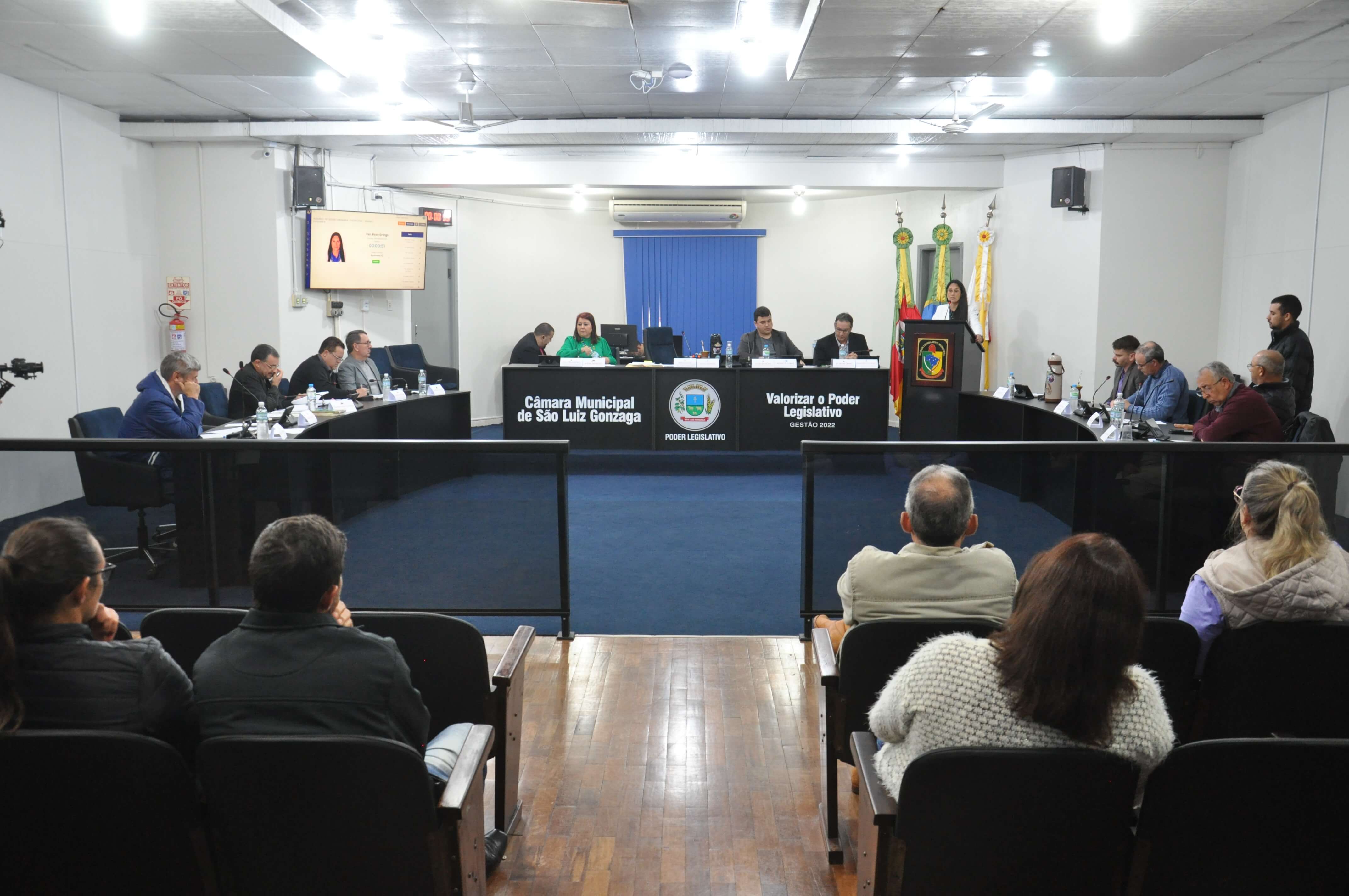 Realizada a 29ª Sessão Ordinária da Câmara Municipal de São Luiz Gonzaga
