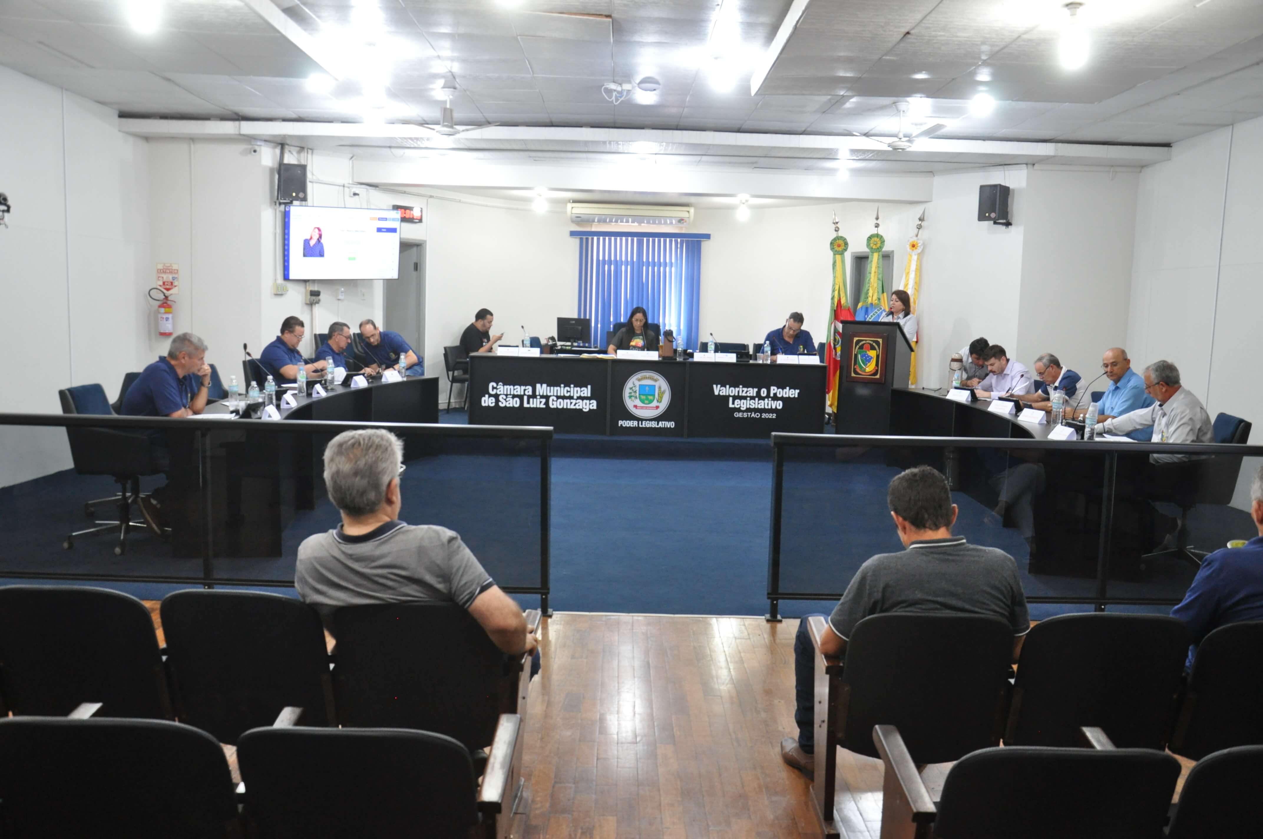 Realizada a 32ª Sessão Ordinária da Câmara de São Luiz Gonzaga