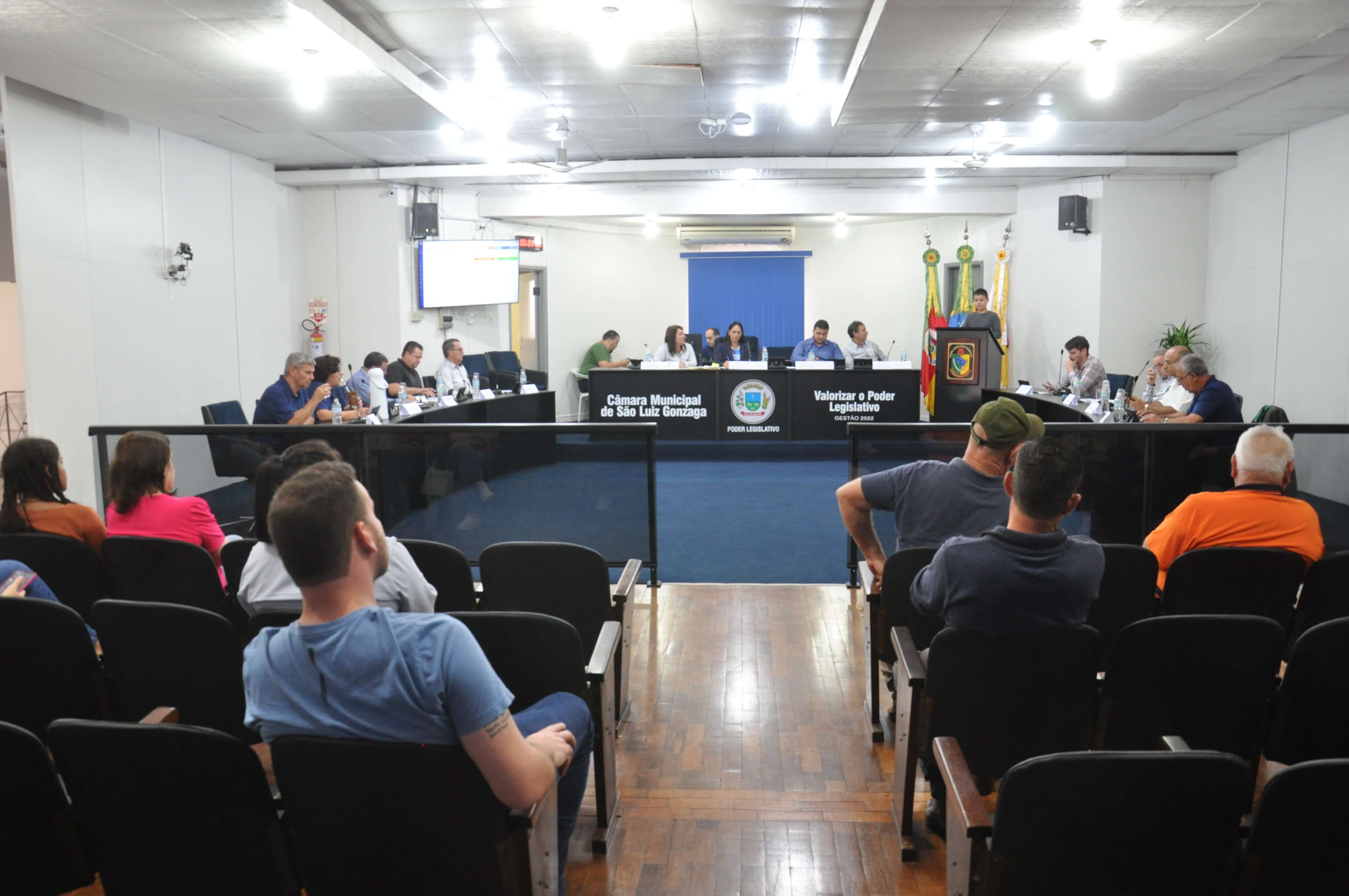 Realizada a 39ª Sessão Ordinária da Câmara Municipal de São Luiz Gonzaga