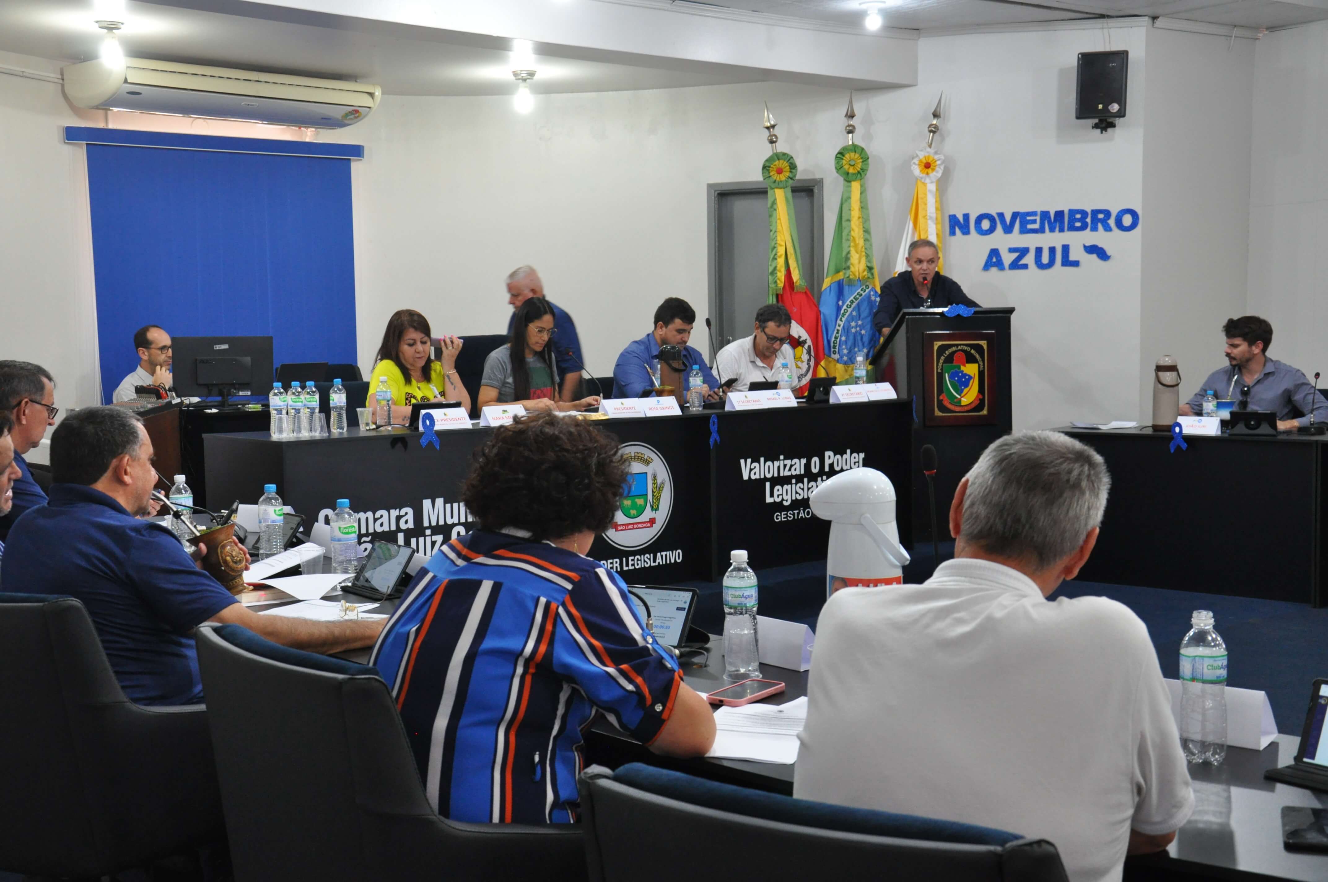 Realizada a 40ª Sessão Ordinária da Câmara de São Luiz Gonzaga