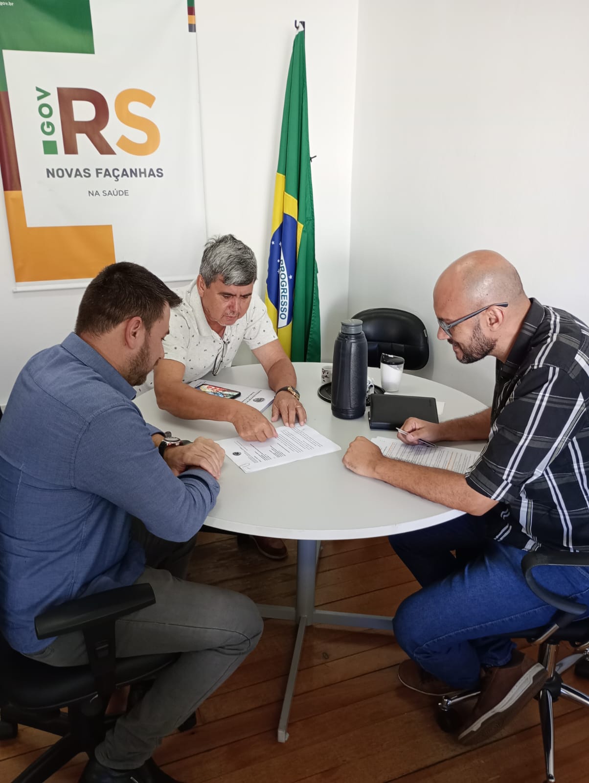 AUDIÊNCIA COM O COORDENADOR DA 12ª REGIONAL DE SAÚDE