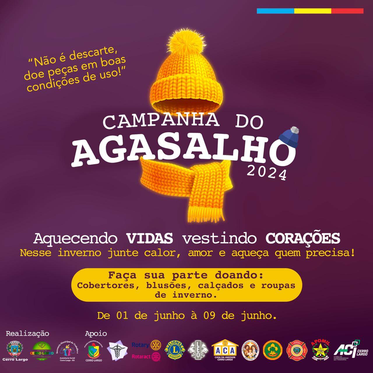 <p>CAMPANHA DO AGASALHO 2024</p>