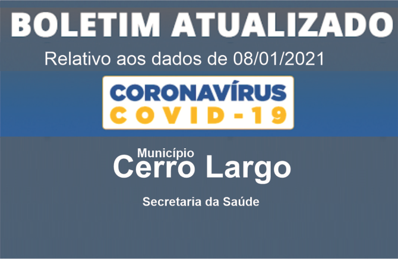 BOLETIM DIÁRIO COVID-19 . 08.01.2021
