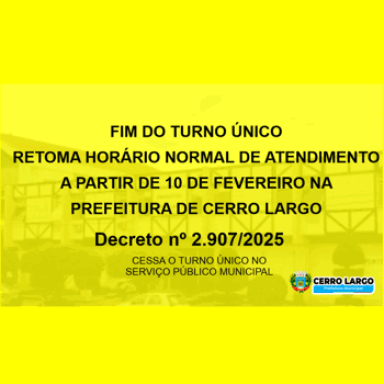 <p><span style="font-family: Tahoma, sans-serif;"><strong>DECRETO DO PODER EXECUTIVO N&ordm; 2.907, DE 06 DE FEVEREIRO DE 2025.</strong></span></p>