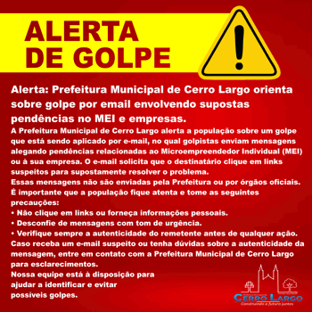 <p>ALERTA DE GOLPE!&nbsp;</p>