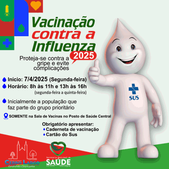 <p><strong>Vacina&ccedil;&atilde;o Contra a Influenza 2025</strong></p>