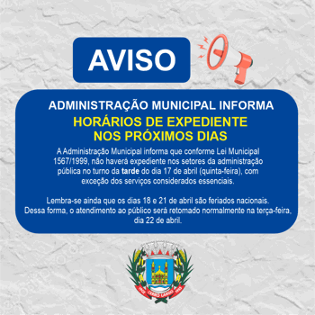 <p>Administra&ccedil;&atilde;o Municipal Informa - Lei Municipal 1567/1999</p>
