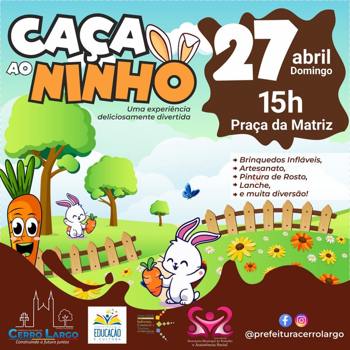 <p>Ca&ccedil;a ao Ninho: 27 de abril (Domingo)</p>