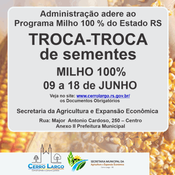 <p>Programa Milho 100%</p>