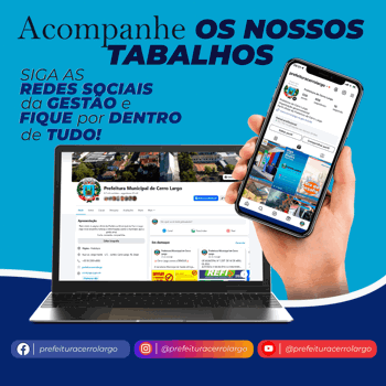 <p>Acompanhe nossas redes sociais!</p>