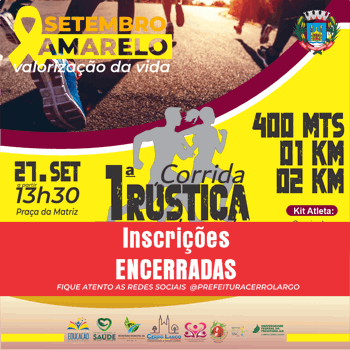 <p>Inscri&ccedil;&otilde;es Encerradas!!!</p>