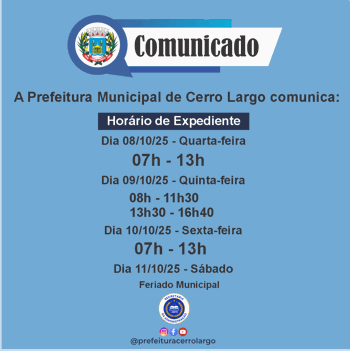 <p>Comunicado Importante</p>