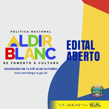 <p>Pol&iacute;tica Nacional Aldir Blanc de Fomento &agrave; Cultura</p>