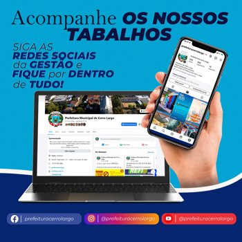 <p>Acompanhe tamb&eacute;m as nossas redes sociais e fique por dentro de todas as novidades</p>