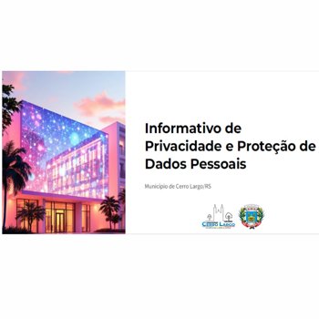 <p>INFORMATIVO DE PRIVACIDADE E PROTE&Ccedil;&Atilde;O DE DADOS PESSOAIS</p>