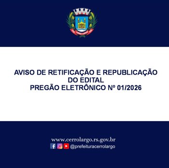 <p>AVISO DE RETIFICA&Ccedil;&Atilde;O E REPUBLICA&Ccedil;&Atilde;O DO EDITAL</p>