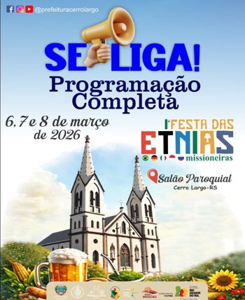 <p>Festa das Etnias Missioneiras</p>