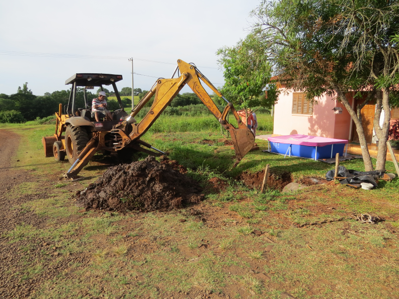 Trabalhos realizados pela Secretaria de Obras