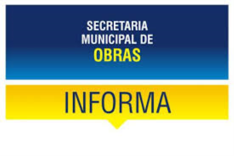 Trabalhos realizados pela Secretaria de Obras