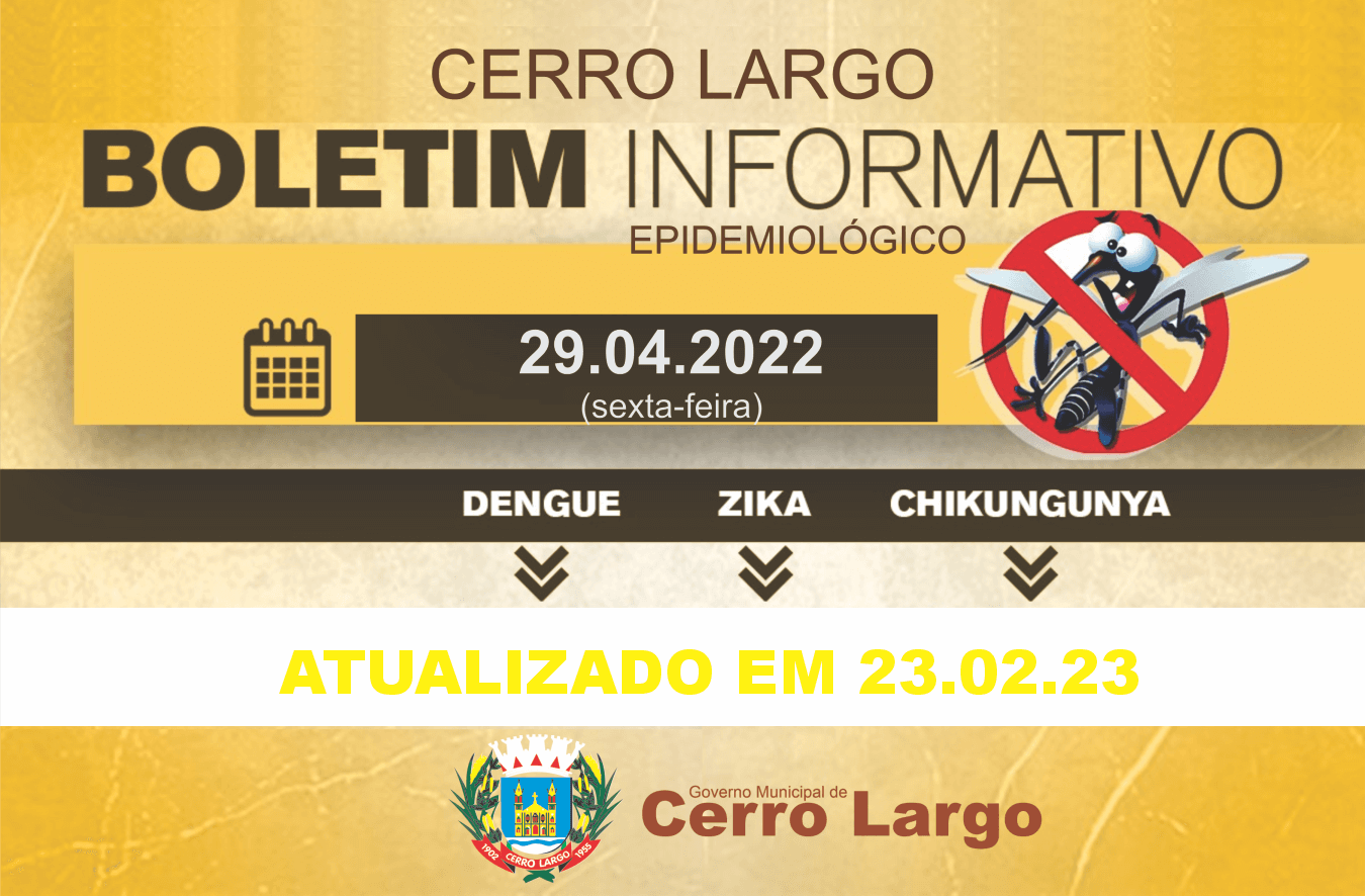 Dados atualizados da Dengue (Referente a 2023)