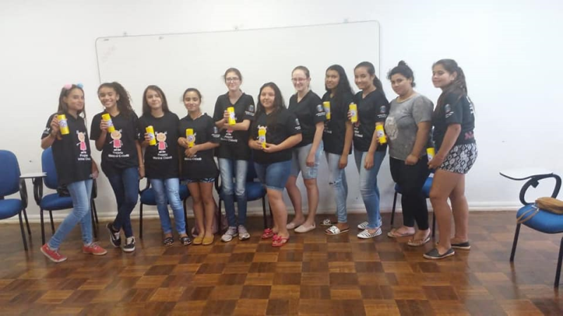 Realizada atividade de encerramento do Projeto Menina Cidadã