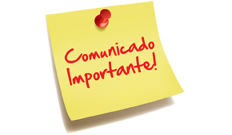 COMUNICADO