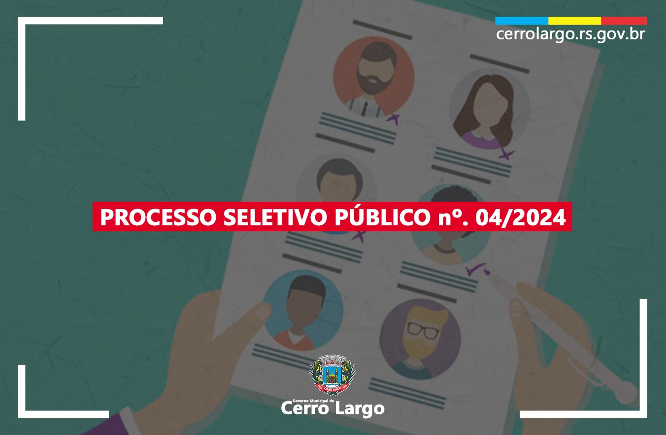 <p>EXTRATO DE EDITAL - PROCESSO SELETIVO P&Uacute;BLICO N&ordm;. 04/2024</p>