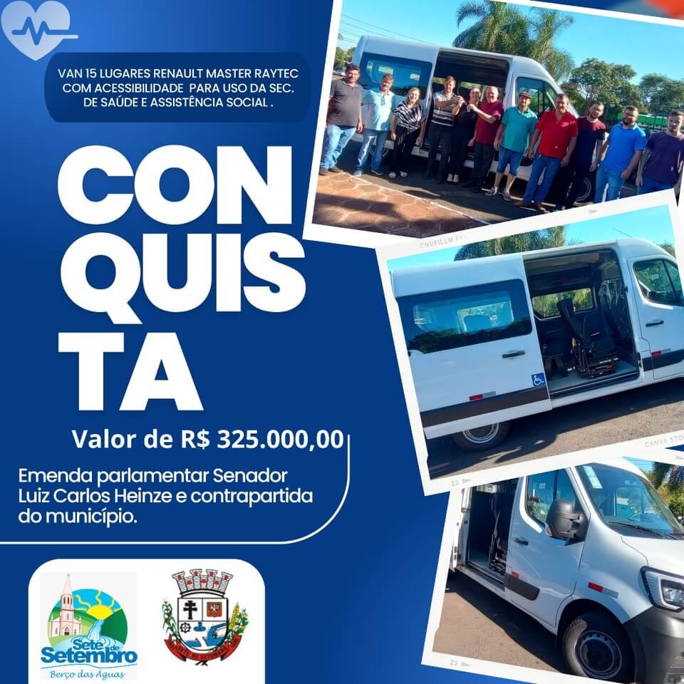 RENOVAÇÃO DA FROTA DA SAÚDE