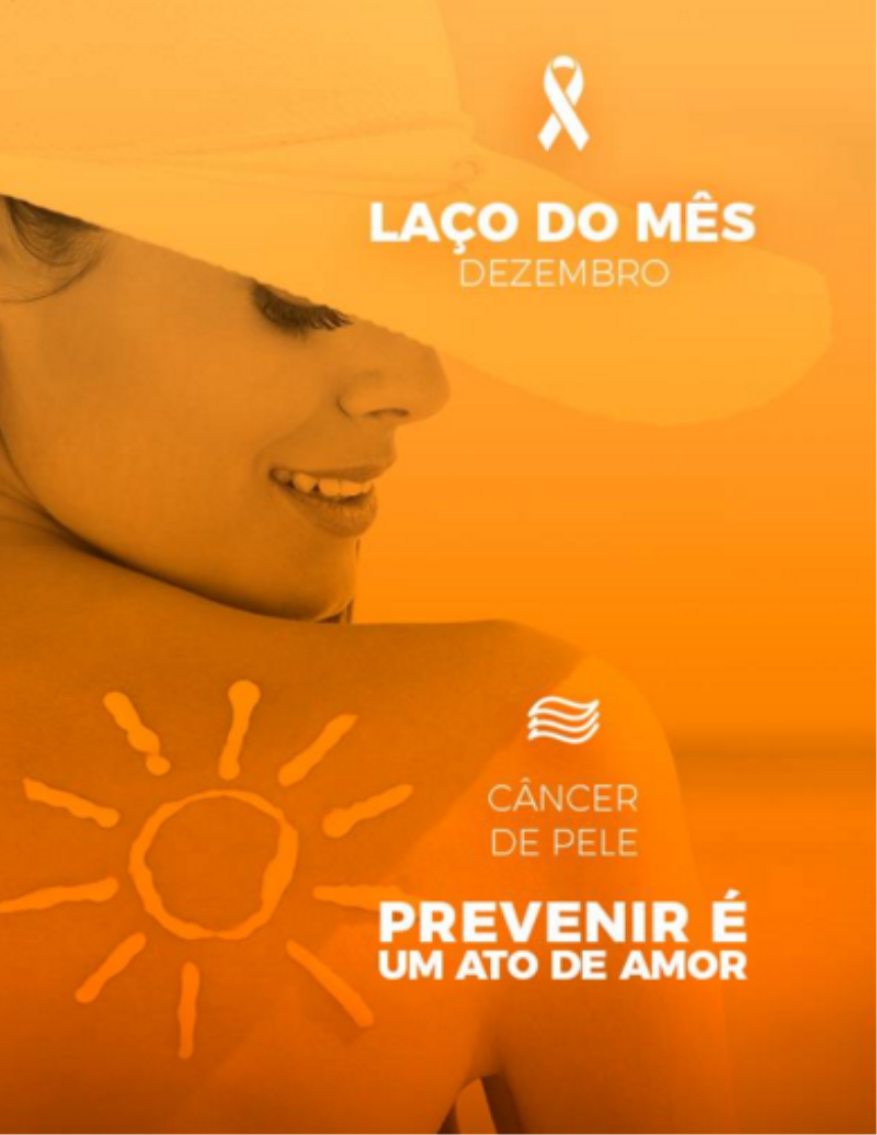 DEZEMBRO LARANJA: MÊS DE PREVENÇÃO DO CÂNCER DE PELE
