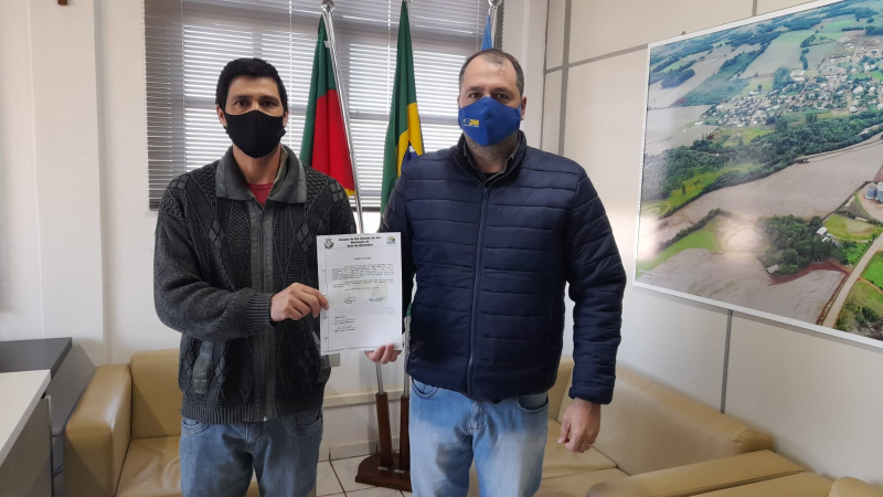 POSSE DO NOVO OPERÁRIO EM NOSSO MUNICÍPIO