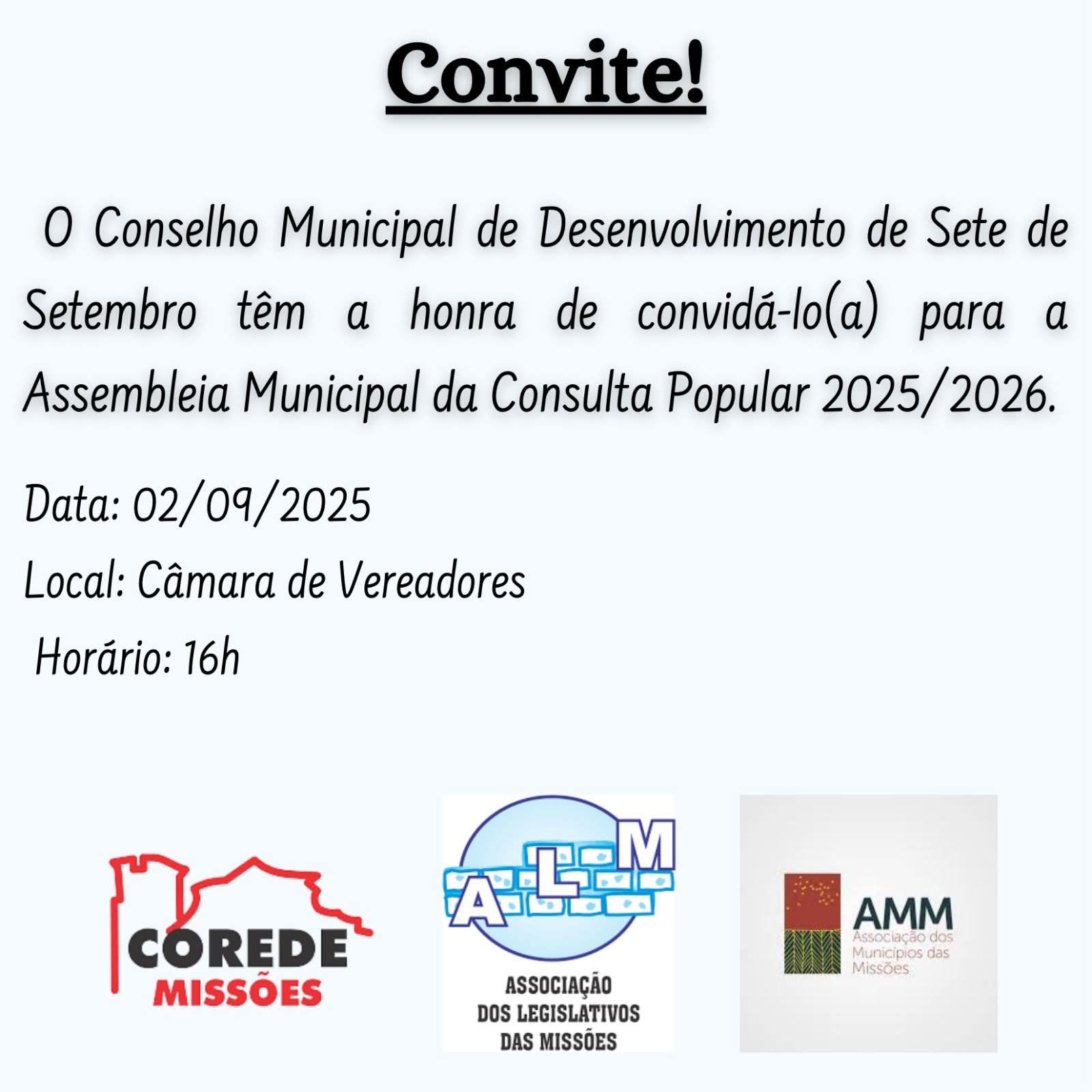 <p>Assembleia Municipal da Consulta Popular 2025/2026</p>