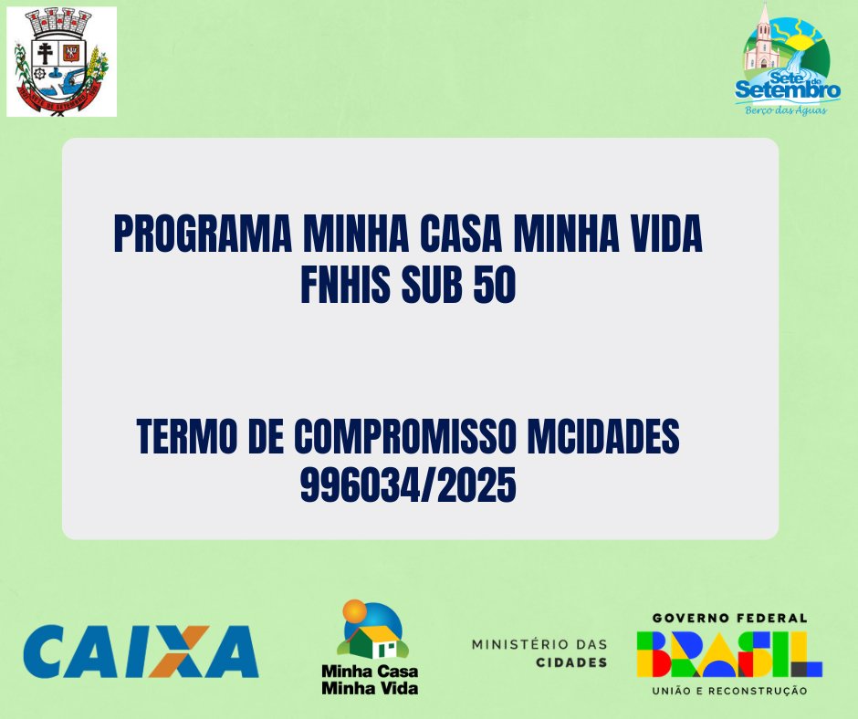 Programa Minha Casa Minha Vida - FNHIS Sub 50