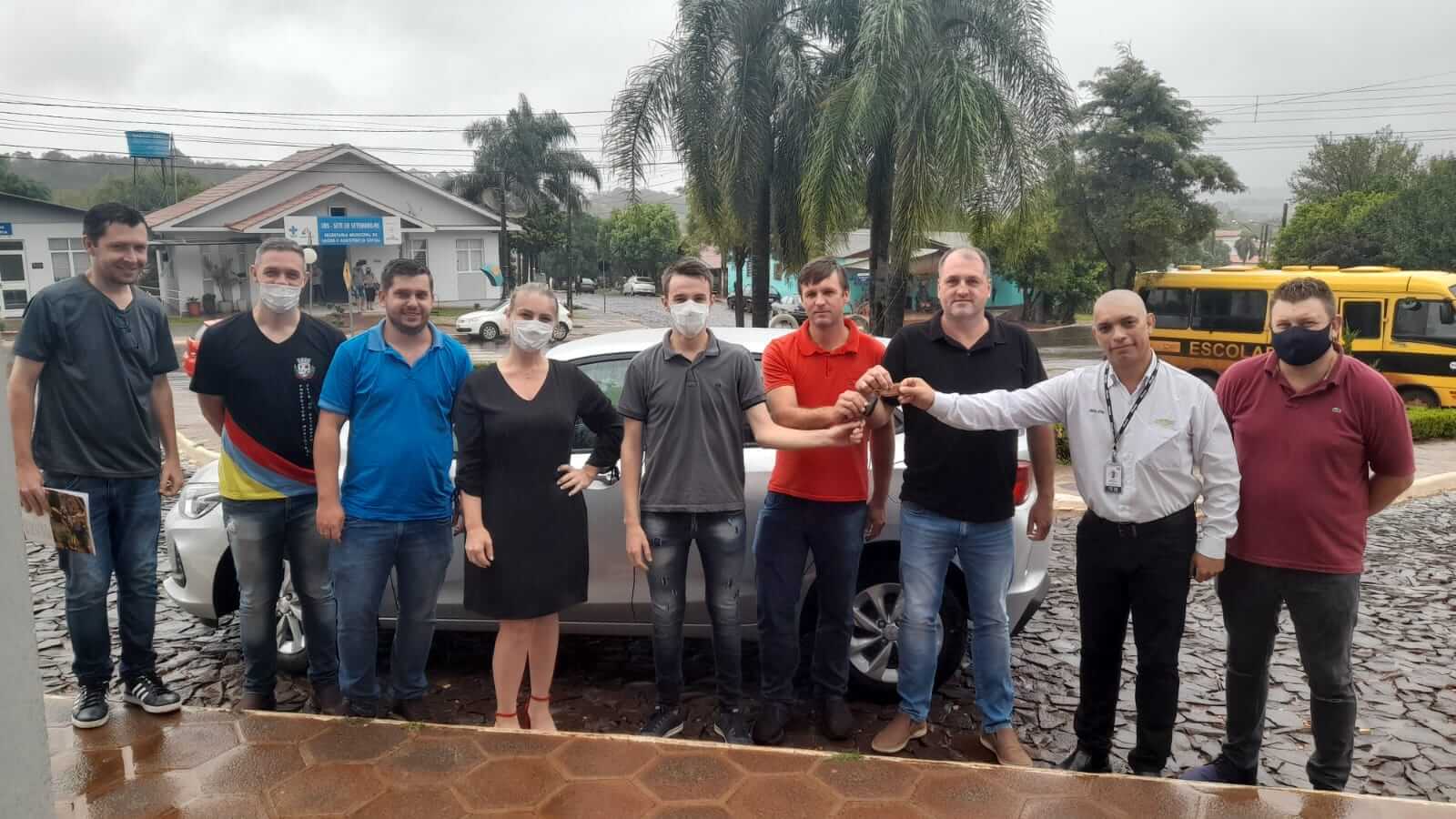 MUNICÍPIO RECEBE VEÍCULO ONIX ATRAVÉS DE RECURSO PRÓPRIO