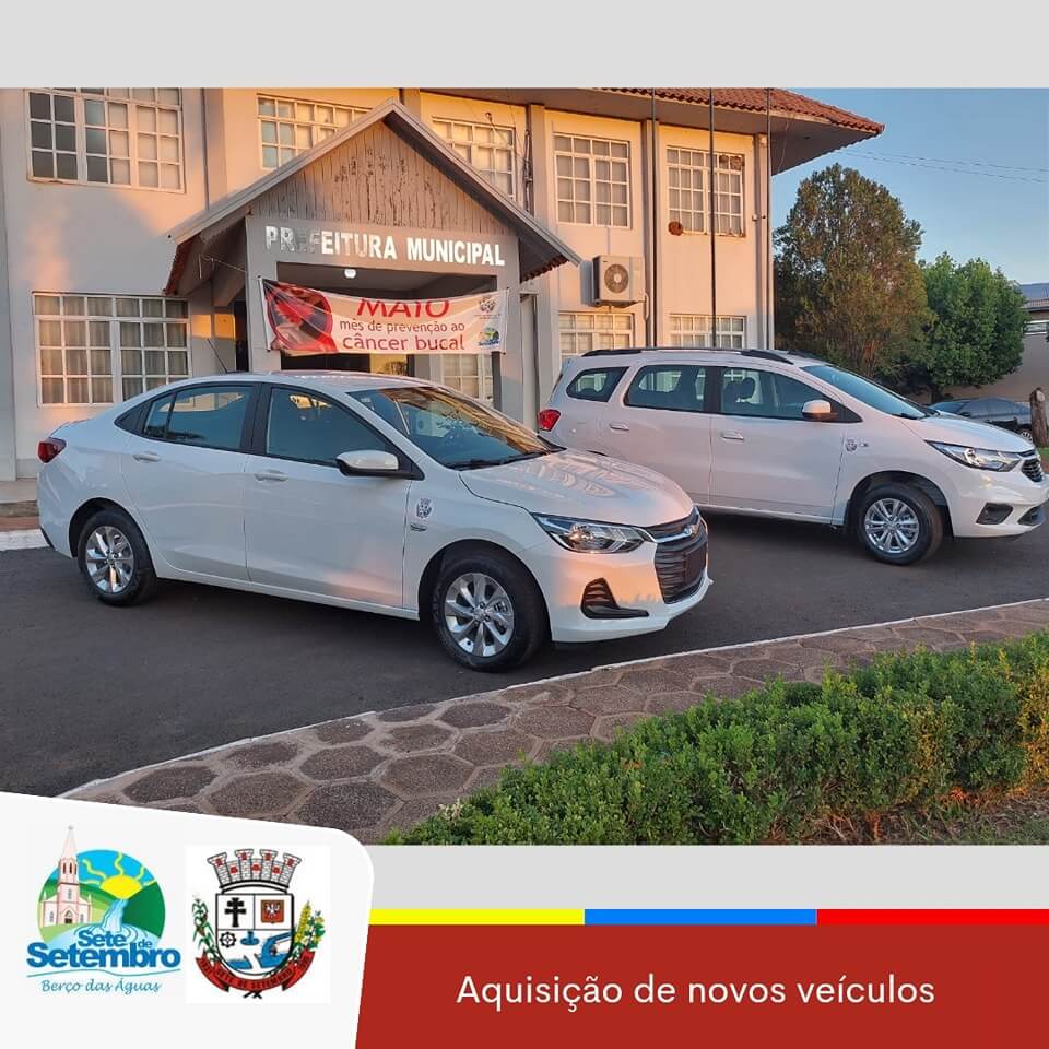 SETE DE SETEMBRO INVESTE R$225.400,00 NA AQUISIÇÃO DE NOVOS VEÍCULOS
