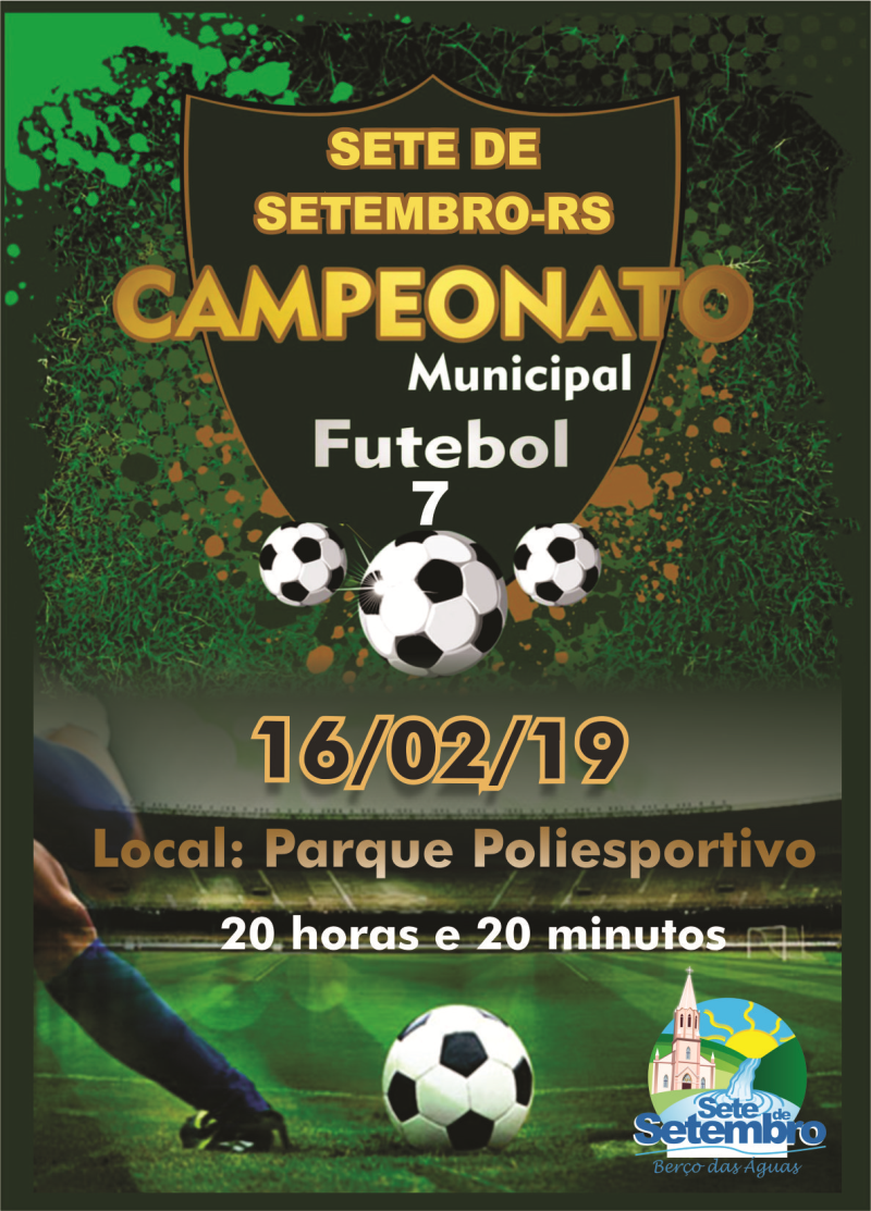 CAMPEONATO MUNICIPAL DE FUTEBOL 7