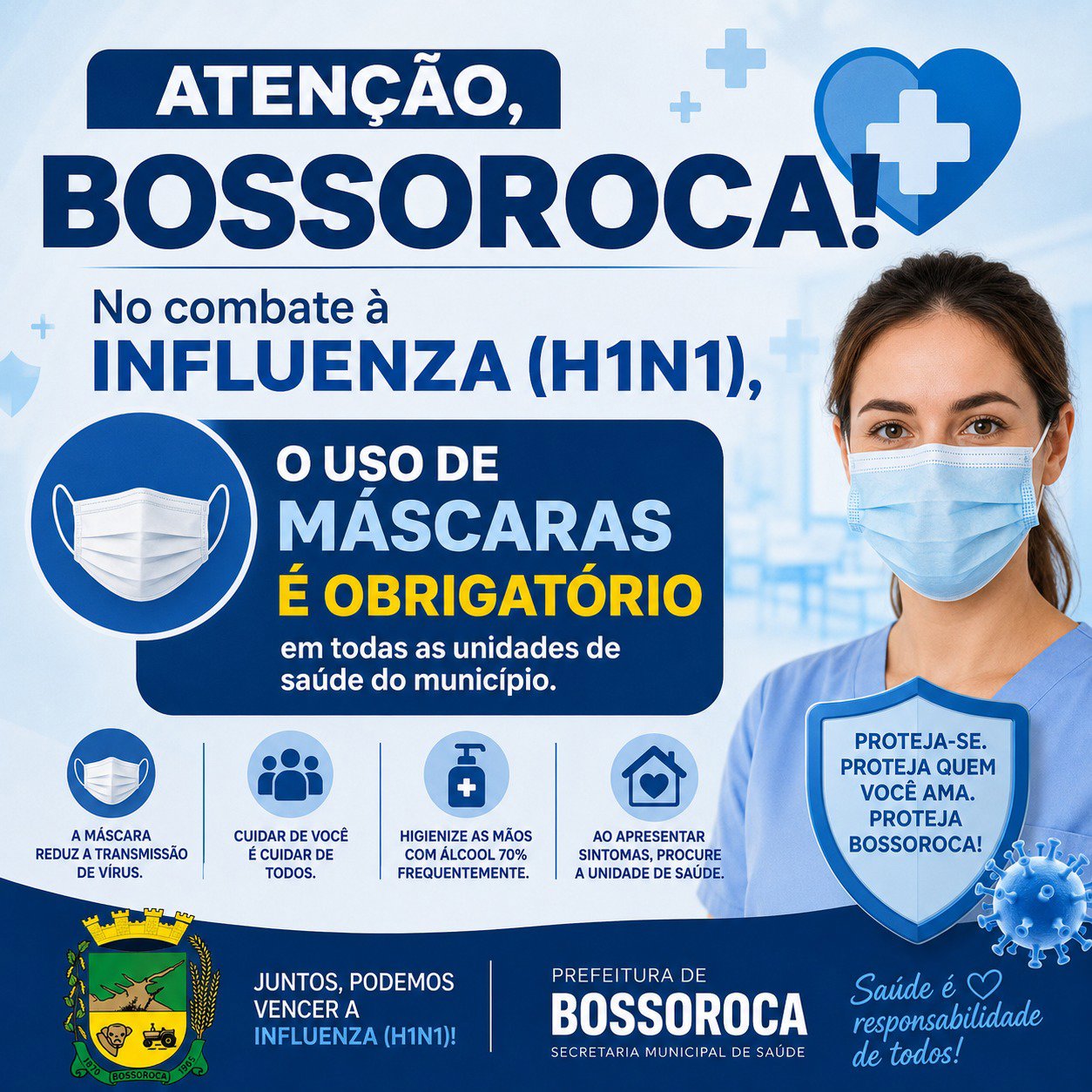 USO DE M&Aacute;SCARAS NAS UNIDADES DE SA&Uacute;DE