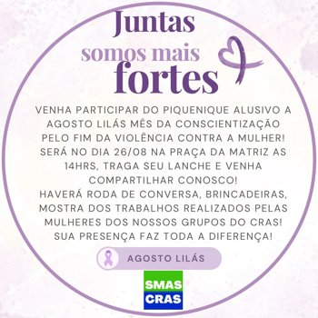 ENCONTRO AGOSTO LIL&Aacute;S&nbsp;