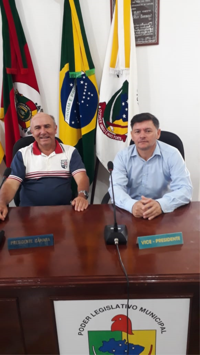 NOVA MESA DIRETORA PARA 2020