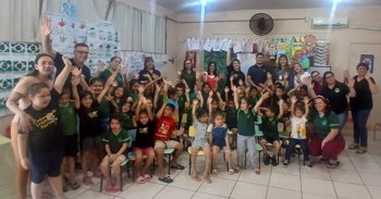 <p>Mostra Pedag&oacute;gica na&nbsp;Escola Laerte Missioneiro Dutra</p>