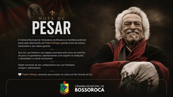Bossoroca lamenta a perda de Pedro Orta&ccedil;a