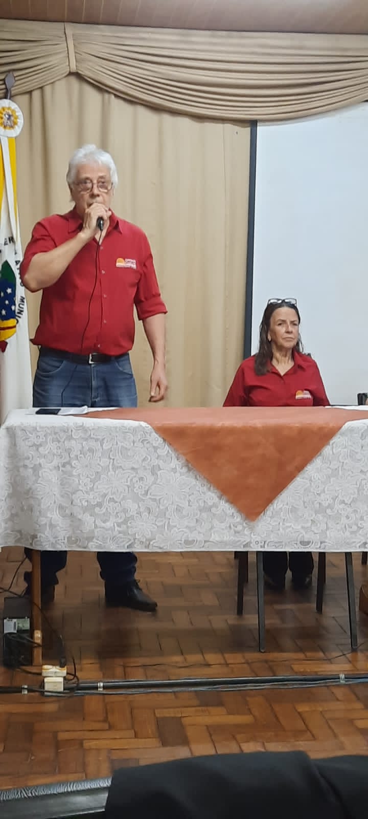 Reunião de trabalho da ALM (Associação dos Legislativos das Missões).