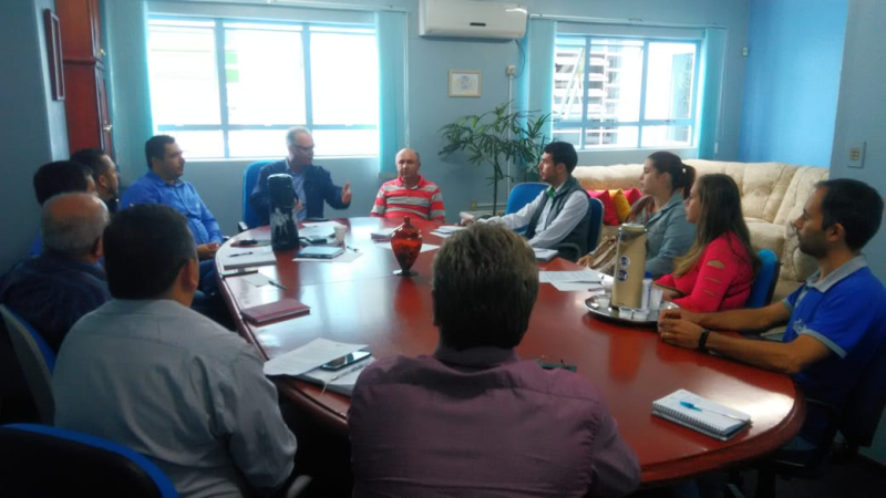REUNIÃO COM CONSELHO E AGÊNCIA DE DESENVOLVIMENTO DE SANTIAGO