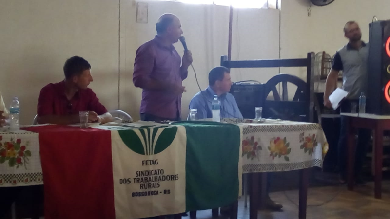 POSSE NOVA DIRETORIA DO SINDICATO DOS TRABALHADORES RURAIS DE BOSSOROCA