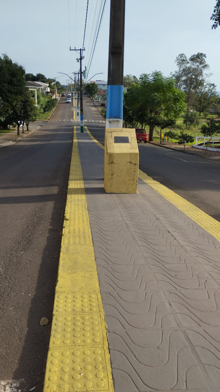 <p>Pintura da pista do Caminh&oacute;dromo Jo&atilde;o e Maria Cortelette</p>