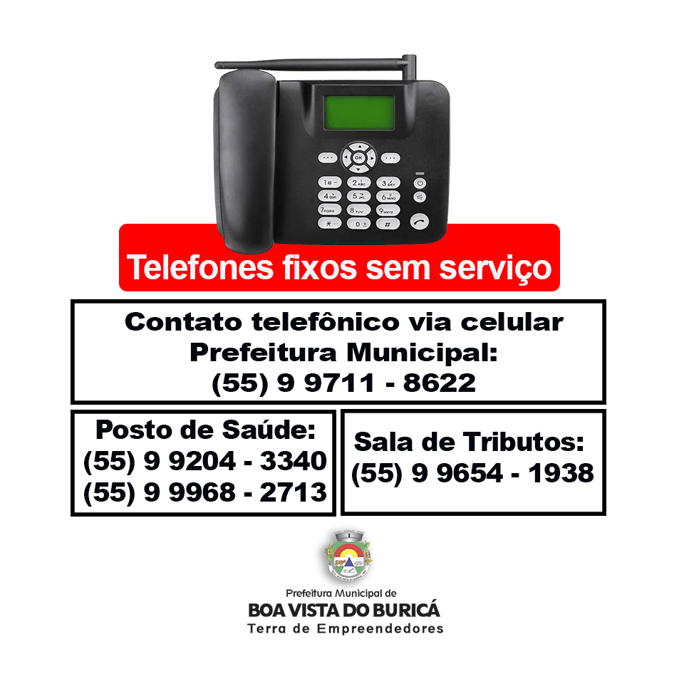 <p><strong>Telefones fixos sem servi&ccedil;o</strong></p>