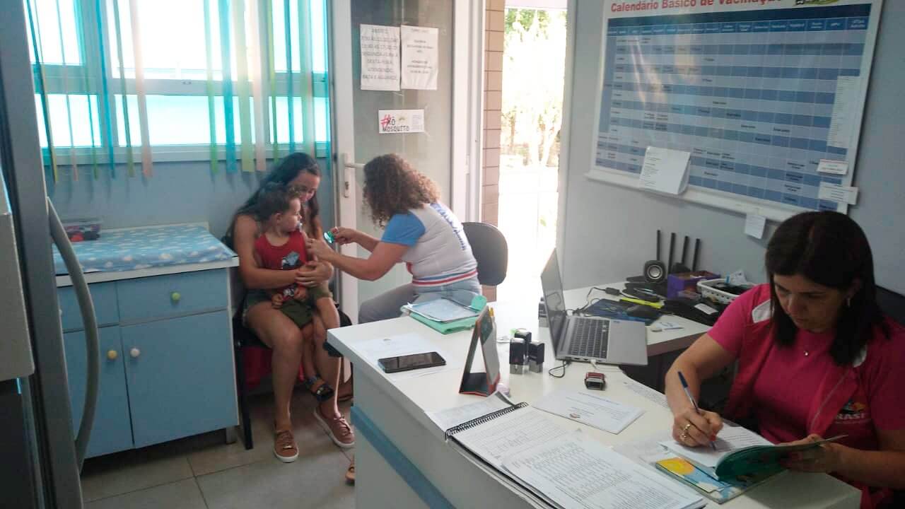 <p>Vacina&ccedil;&atilde;o contra a P&oacute;lio</p>