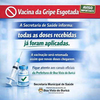 Vacina&ccedil;&atilde;o contra a gripe &eacute; pausada